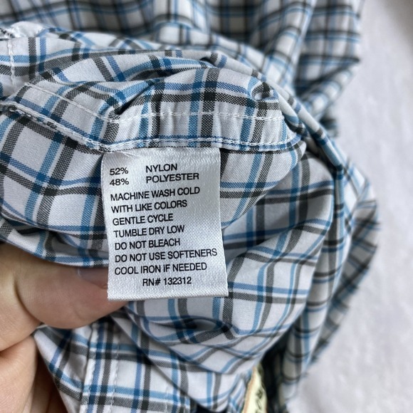 Howler Bros Long Sleeve Shirt Sz L Blue Snap Buttons Lightweight Outdoor Fishing - Picture 5 of 13